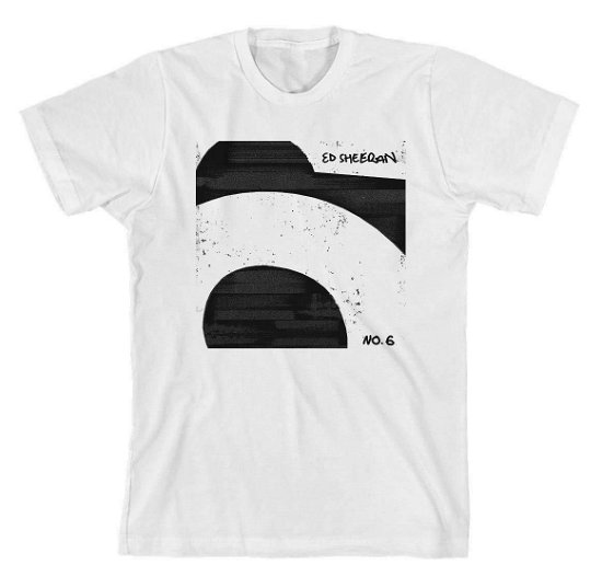 Cover for Ed Sheeran · No. 6 Unisex Slim-fit Tee White (T-shirt) [size L]