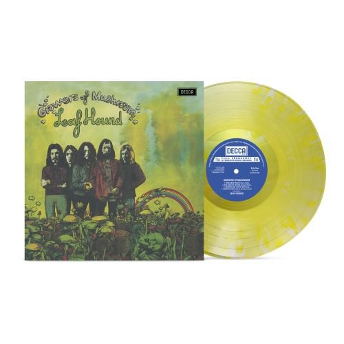 Cover for Leaf Hound · Growers Of Mushrooms (RSD Yellow Vinyl) (LP) [RSD 2024 Splatter Yellow edition] (2024)