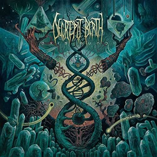 Cover for Decrepit Birth · Axis Mundi Blue / Yell (LP) (2017)