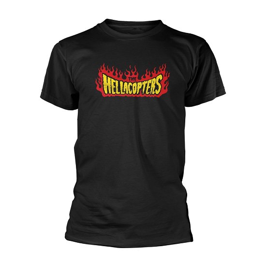 Cover for The Hellacopters · Flames (T-shirt) [size XXL] [Black edition] (2018)