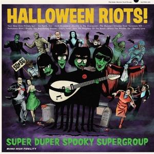 Cover for Super Duper Spooky Supergroup · Halloween Riots! (LP) (2024)