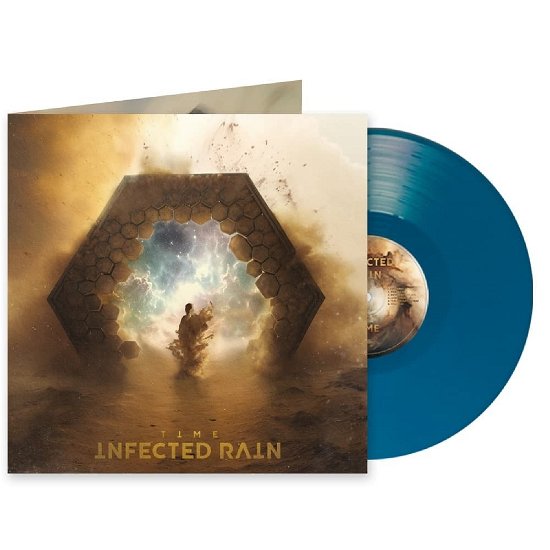 Cover for Infected Rain · Time (LP) [Solid Aquamarine Vinyl edition] (2024)