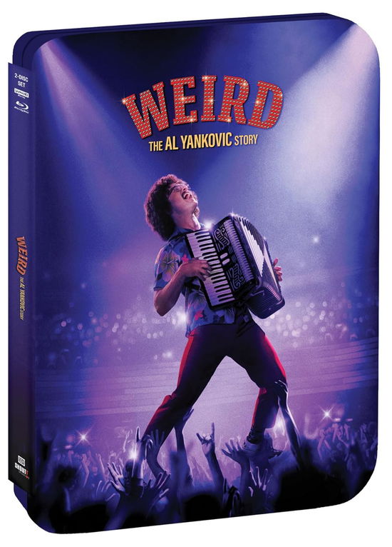 Cover for 4k Ultra Hd · Weird: the Al Yankovic Story (Steelbook) (4K Ultra HD) [Steelbook edition] (2024)