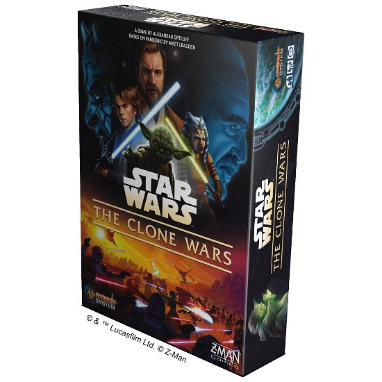 Cover for Star Wars - The Clone Wars Board Game Based On Pandemic (Paperback Bog) (2023)