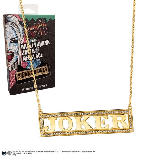 Harleys Joker Necklace - Suicide Squad - Koopwaar - NOBLE COLLECTION UK LTD - 0849241003483 - 