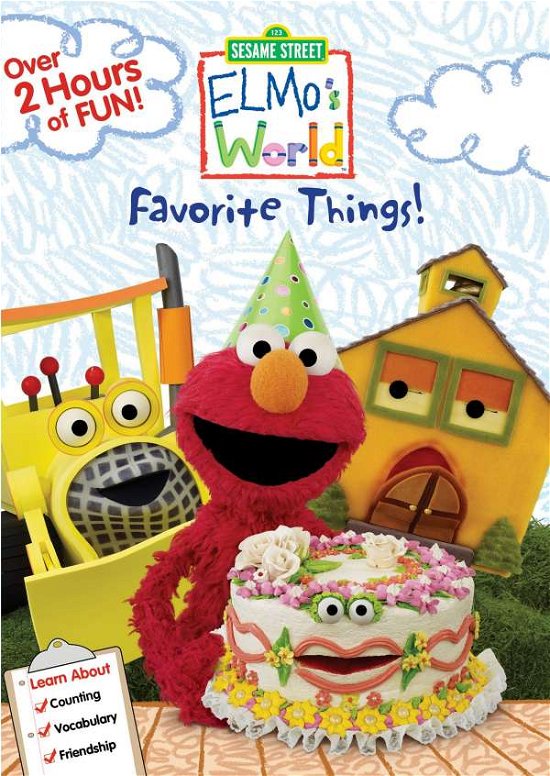 Cover for Sesame Street · Elmo Worlds: Elmos Favorite Things (DVD) (2012)