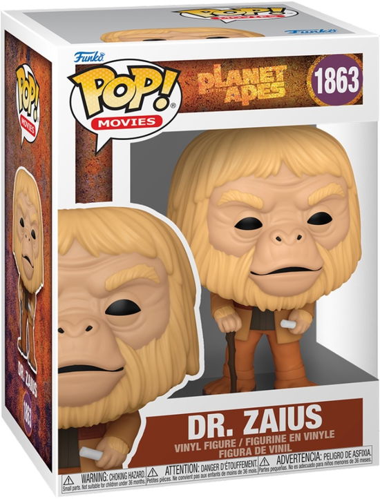 Cover for Pop Movies Planet of the Apes · Funko Pop Movies Planet of the Apes S3 Dr Zaius (Funko POP!) (2025)