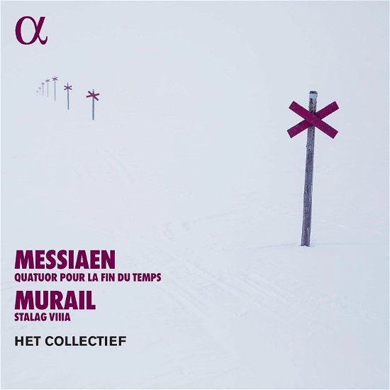 Cover for Het Collectief · Messiaen: Quatuor Pour La Fin Du Temps - Murail: Stalag Viiia (CD) (2023)