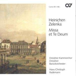Te Deum A Due Cori Zwv146 - Zelenka / Heinichen - Musiikki - CARUS - 4009350831483 - torstai 11. toukokuuta 2000