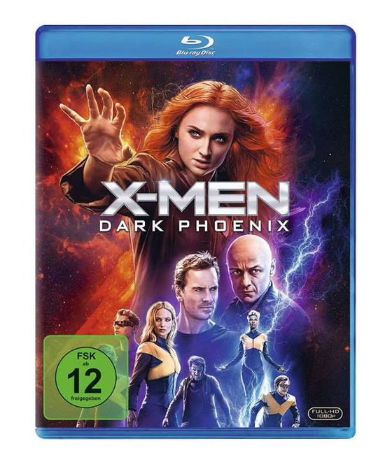 Cover for X-Men - Dark Phoenix (Blu-Ray) (2019)