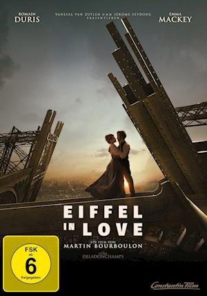 Cover for Romain Duris,emma Mackey,pierre Deladonchamps · Eiffel in Love (DVD) (2022)