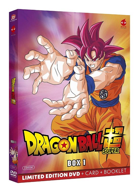 Cover for Dragon Ball Super Box 01 (3 Dv · Dragon Ball Super Box 01 (DVD) (2023)