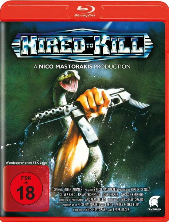 Cover for Mastorakis,nico / Rader,pete · Hired to Kill (Blu-ray) (2017)