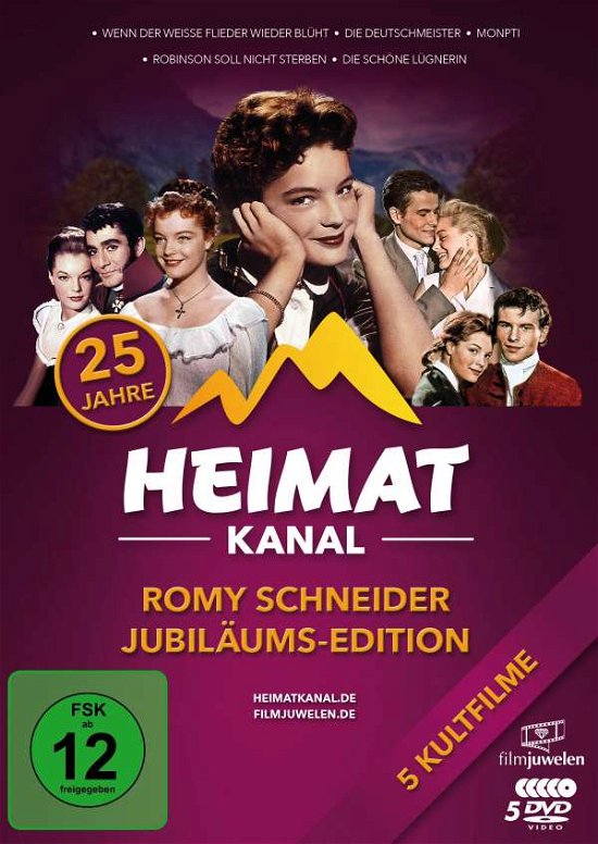 Romy Schneider Jubiläums-edition (25 Jahre Heimat - Romy Schneider - Films - Alive Bild - 4042564217483 - 26 november 2021