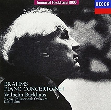 Cover for Wilhelm Bachhaus · Brahms:piano Concerto 1 (CD) [Limited edition] (2015)
