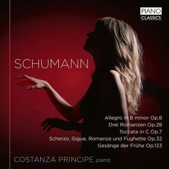 Cover for Costanza Principe · Schumann: Piano Music (CD) (2022)