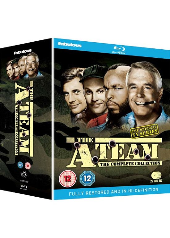 Cover for The Ateam  Complete · The A-Team Seasons 1 to 5 Complete Collection (Blu-ray) (2016)