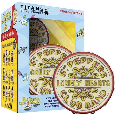 Cover for The Beatles · The Beatles TITANS: Sgt Pepper Drum (4.5&quot;) (ACCESSORY)