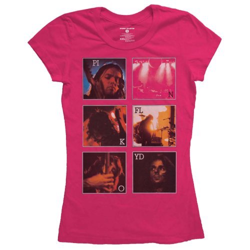 Pink Floyd Ladies T-Shirt: Live Poster - Pink Floyd - Koopwaar -  - 5055295352483 - 