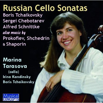 Cover for Tarasova / Kandinsky / Tchaikovsky · Russian Cello Sonatas (CD) (2013)