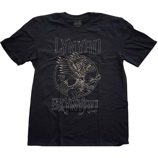 Lynyrd Skynyrd Unisex T-Shirt: '73 Eagle Guitar - Lynyrd Skynyrd - Merchandise - PHD - 5056012002483 - August 15, 2016