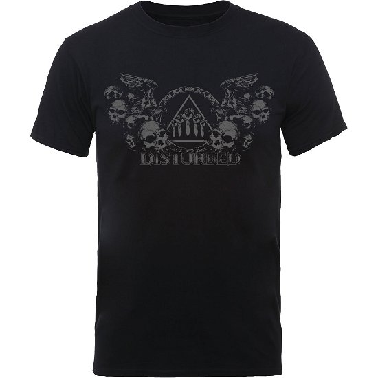 Disturbed Unisex T-Shirt: Beware The Vultures - Disturbed - Produtos - Merch Traffic - 5056170623483 - 