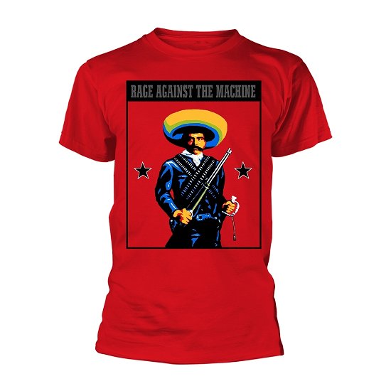 Cover for Rage Against the Machine · Zapata (T-shirt) [size S] [Red edition] (2019)