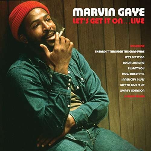 Cover for Marvin Gaye · Let's Get It On ... Live (LP) (2017)