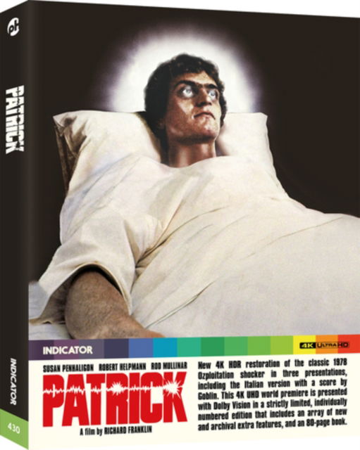 Patrick Limited Edition - Richard Franklin - Film - Powerhouse Films - 5060697923483 - 25 mars 2024