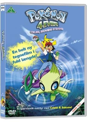 Pokémon 4Ever Celebi, Skovens Stemme (2001) [DVD] (DVD) (2024)