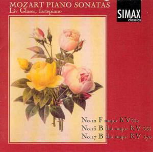 Cover for Mozart / Glaser · Piano Sonatas 12 13 &amp; 17 (CD) (1999)