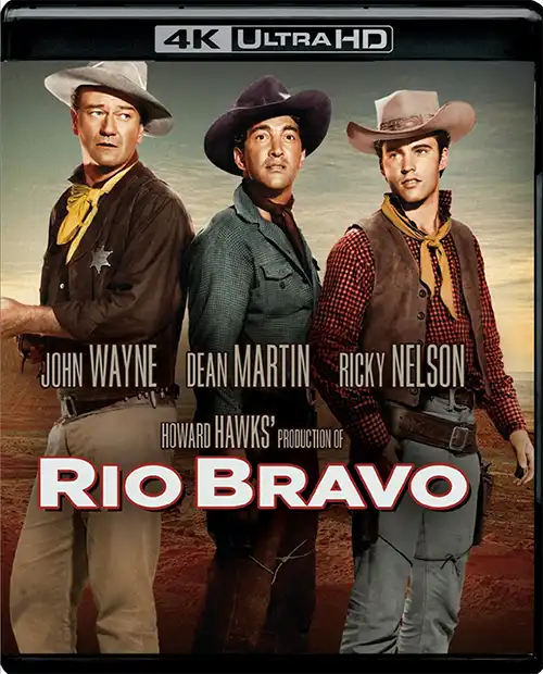 Rio Bravo (4k) -  - Filmes - Warner - 7333018026483 - 27 de novembro de 2023