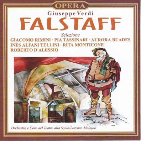 Cover for Verdi · Falstaff (CD)