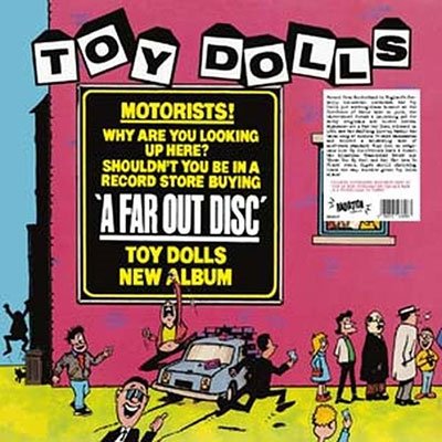 Cover for Toy Dolls · A Far Out Disc (LP) (2022)