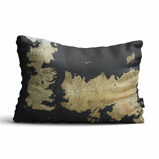 Got Westeros Map Cushion - Game Of Thrones - Merchandise -  - 8435450202483 - 
