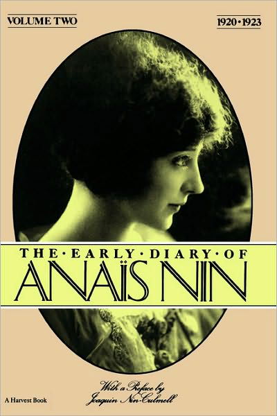 Cover for Anais Nin · The Early Diary of Anais Nin, Vol. 2. (1920-1923) (Paperback Book) (1983)