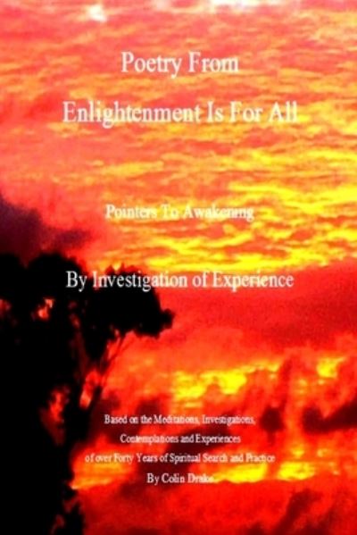 Cover for Colin Drake · Poetry From Enlightenment Is For All (Pocketbok) (2018)