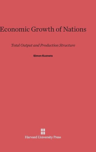 Cover for Simon Kuznets · Economic Growth of Nations (Hardcover Book) (1971)