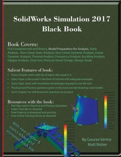 Cover for Gaurav Verma · SolidWorks Simulation 2017 Black Book (Paperback Book) (2016)