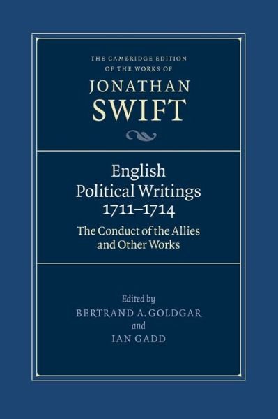 Cover for Jonathan Swift · English Political Writings 1711–1714: 'The Conduct of the Allies' and Other Works - The Cambridge Edition of the Works of Jonathan Swift (Paperback Bog) (2022)