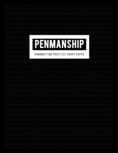Penmanship Writing Graph Paper - Bg Publishing - Boeken - Independently Published - 9781070210483 - 25 mei 2019