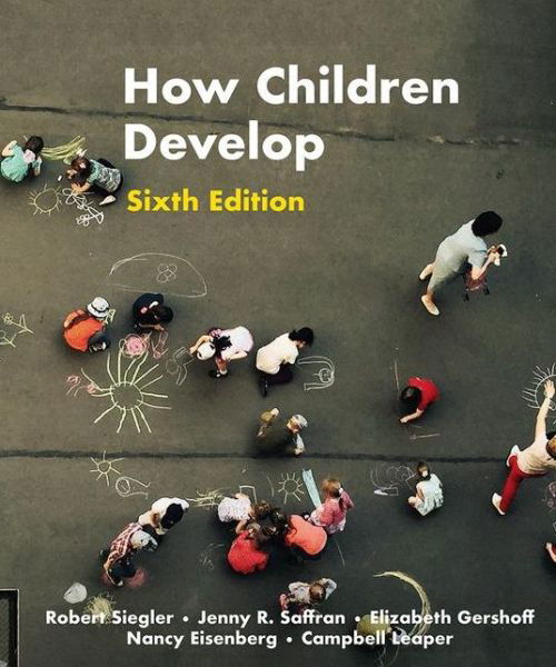 Cover for Robert Siegler · How Children Develop (Inbunden Bok) [6th ed. 2020 edition] (2019)