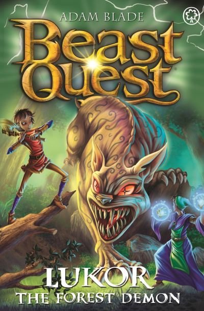 Cover for Adam Blade · Beast Quest: Lukor the Forest Demon: Series 29 Book 4 - Beast Quest (Paperback Book) (2023)