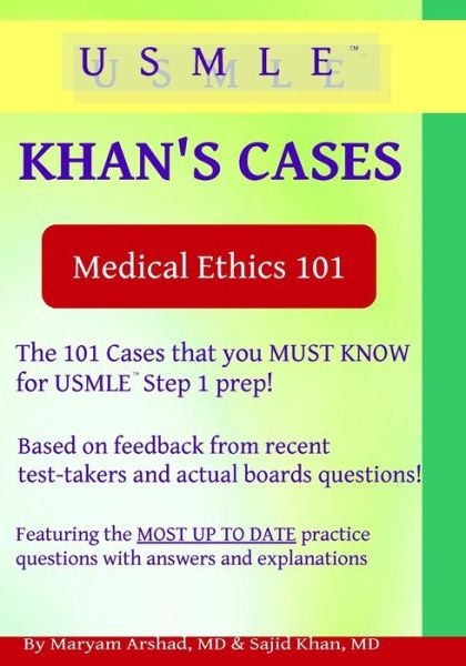 Cover for Sajid Khan Md · Khan's Cases: Medical Ethics (Paperback Book) (2013)