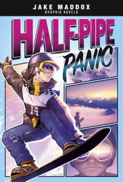 Cover for Jake Maddox · Half-Pipe Panic (Paperback Book) (2018)