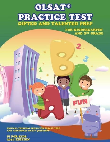 Cover for Pi for Kids · Olsat (R) Practice Test Gifted and Talented Prep for Kindergarten and 1st Grade: Gifted and Talented Prep (Taschenbuch) (2014)