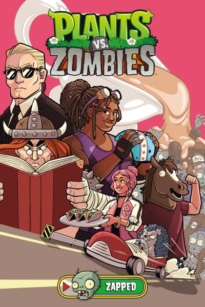 Cover for Paul Tobin · Plants vs. Zombies Volume 23: Zapped (Hardcover Book) (2024)