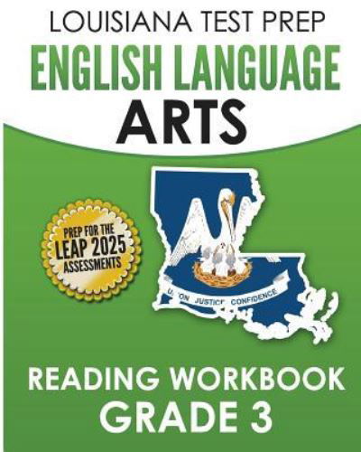 Cover for Test Master Press Louisiana · LOUISIANA TEST PREP English Language Arts Reading Workbook Grade 3 : Covers the Literature and Informational Text Reading Standards (Paperback Bog) (2016)