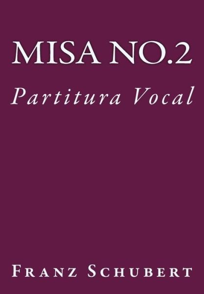 Cover for Franz Schubert · Misa de Schubert en Sol (Paperback Book) (2016)