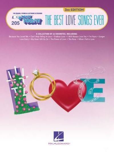 Cover for Hal Leonard Publishing Corporation · The Best Love Songs Ever (Taschenbuch) (2018)